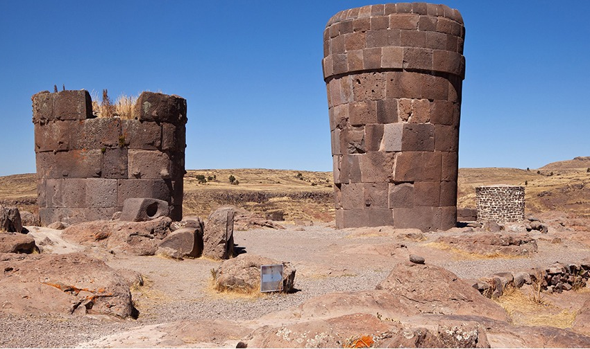  La torre funeraria de los antiguos nobles del Perú